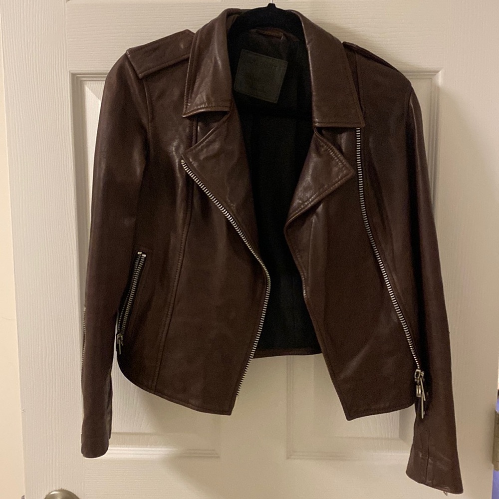 All Saints, Size 4, Chocolate Brown